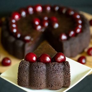 Шоколадов кейк с череши