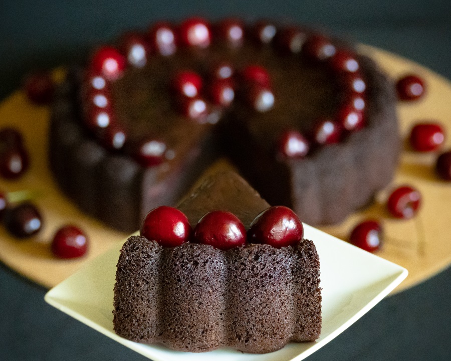 Шоколадов кейк с череши